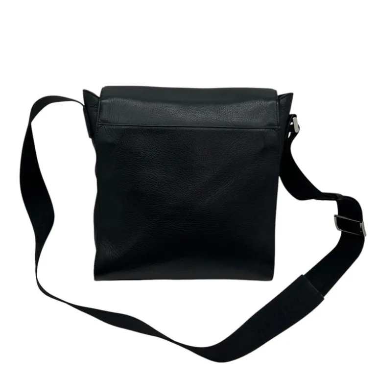 MONTBLANC BORSA A TRACOLLA IN PELLE MARTELLATA