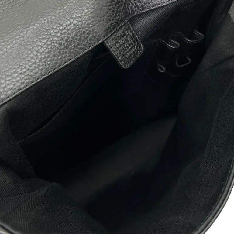 MONTBLANC BORSA A TRACOLLA IN PELLE MARTELLATA