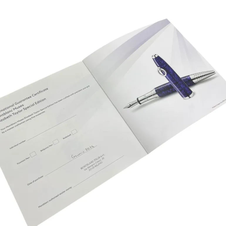 MONTBLANC MUSES ELIZABETH TAYLOR SFERA SPECIAL ED.