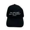 OFF-WHITE CAPPELLO DA BASEBALL CON SCRITTA TG L