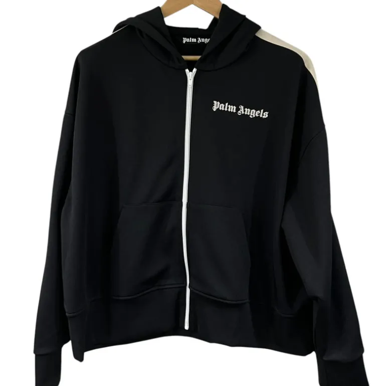 PALM ANGELS GIACCA SPORTIVA CON CAPPUCCIO TG S (VESTE L)