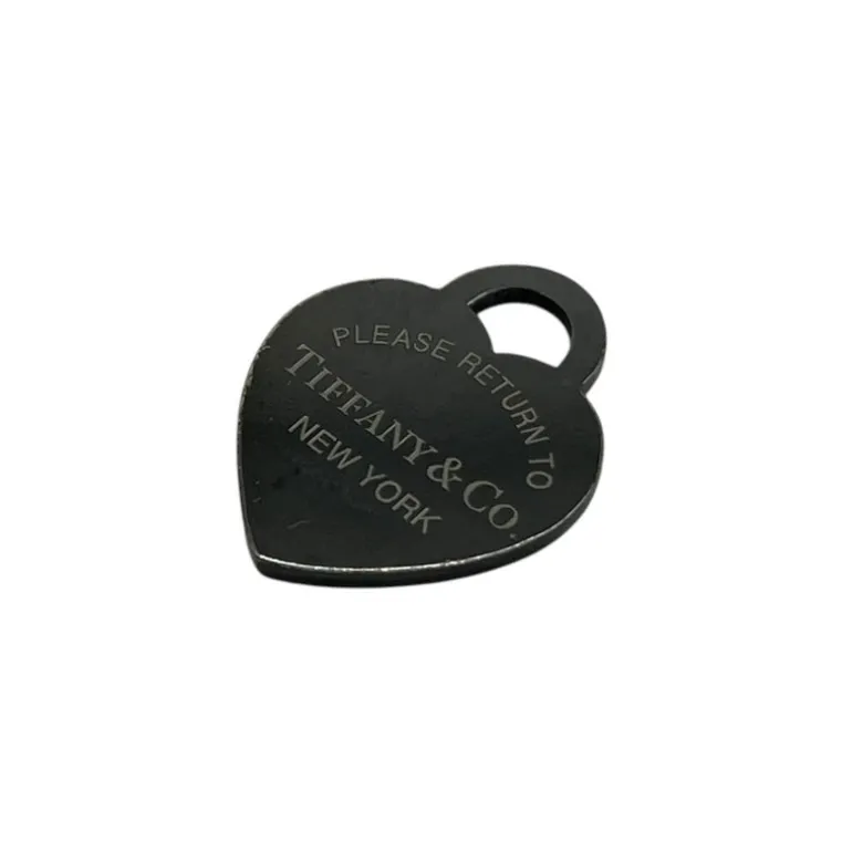 TIFFANY & CO. CUORE IN TITANIO NERO
