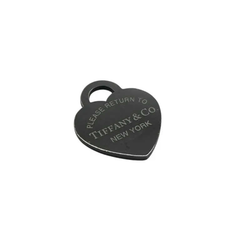 TIFFANY & CO. CUORE IN TITANIO NERO