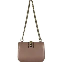 VALENTINO BORSA GLAM LOCK IN PELLE