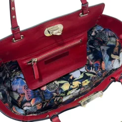 VALENTINO GARAVANI TOTE BAG ROCKSTUD IN PELLE